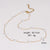 Minimalist Asymmetrical Chain Stainless Steel Electroplating Necklaces