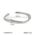 IG Style Stainless Steel Electroplating Bangles