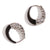 Fashion Circle Geometric Stainless Steel 18K Gold Plated Earrings