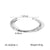 IG Style Pearl Stainless Steel Diamond Inlay Bangles