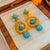 Medieval Round Geometric Alloy Electroplating Earrings