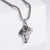 Retro Men Vintage Metal Retro Vintage Chinese Zodiac Animal Stainless Steel Pendants