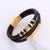 Cute & Edgy Men Irregular Rhombus Titanium Steel Electroplating Bracelets