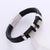 Cute & Edgy Men Irregular Rhombus Titanium Steel Electroplating Bracelets