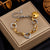 Unisex Heart Titanium Steel Electroplating Bracelets