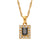 Geometric Stainless Steel 18K Gold Plated Necklaces