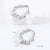 Elegant Round Droplet Stainless Steel Electroplating Stud Earrings