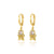 Cartoon Cartoon Zircon Zircon Inlay Earrings