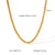 IG Style Chain Geometric Stainless Steel Electroplating Necklaces