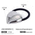 Heart Stainless Steel Electroplating Hair Ties