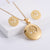 Women Korean Rainbow Flower Chain Cattle Fruit Stainless Steel Electroplating Pendants