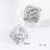 Elegant Round Droplet Stainless Steel Electroplating Stud Earrings