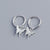 925 Sterling Silver Cute Butterfly Silver Earrings