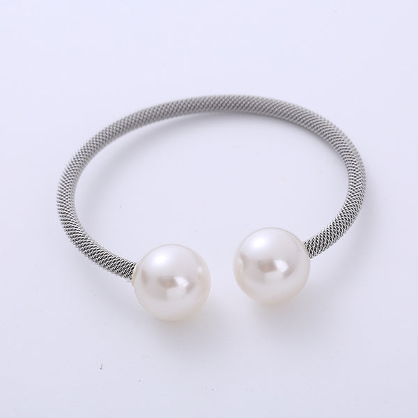 IG Style Mesh Sphere Stainless Steel Bangles