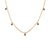 Fashion Round Geometric Stainless Steel 18K Gold Plated Necklaces