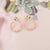 Women Animal Snake Shape Copper Stud Earrings