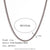 Minimalist Stripe Geometric Stainless Steel Electroplating Necklaces