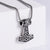 Men Metal Retro Vintage Stainless Steel Pendants