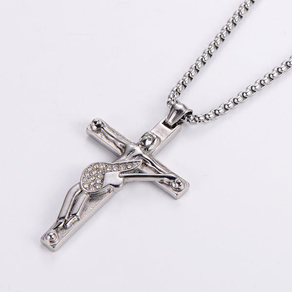 Retro Unisex Vintage Cross Stainless Steel Pendants