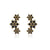 Women Geometric Geometric Copper Stud Earrings