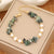 Women Pearl Wave Natural Stone Handmade Bracelets