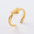 Retro Unisex Vintage Heart Heart Stainless Steel Electroplating Rings