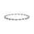 Versatile Polka Dot Circle Round Stainless Steel Electroplating Bangles