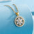 Minimalist Flower Stainless Steel Electroplating Necklaces