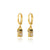 Cartoon Cartoon Zircon Zircon Inlay Earrings