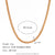 Minimalist Stripe Geometric Stainless Steel 18K Gold Plated Necklaces