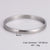 Minimalist Round Stainless Steel Electroplating Bangles