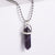 Women Moderate Luxury Rhombus Crystal Gemstone Inlay Pendants