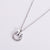 Women Minimalist Metal Butterfly Flower Titanium Steel Gold Plating Necklaces