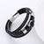 Men Minimalist Metal Leather Electroplating String Bracelets