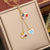 Fashion Heart Star Stainless Steel Oil Dripping Necklaces