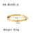 IG Style Irregular Stainless Steel Electroplating Bangles