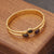 Retro Vintage Stainless Steel Electroplating Bangles