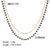 IG Style Circle Geometric Stainless Steel 18K Gold Plated Necklaces