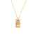 Fashion Geometric Stainless Steel 18K Gold Plated Necklaces