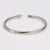 Expressive Circle Stainless Steel Electroplating Bangles