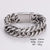 Expressive Men Stripe Circle Round Geometric Stainless Steel Electroplating Bracelets