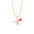 Fashion Letter Letter Text Number Stainless Steel Oil Dripping Necklaces