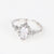 IG Style Women Crown Heart Circle Copper Electroplating Rings