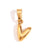 Minimalist Letter Stainless Steel 18K Gold Plated Jewelry Making