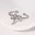 Dragonfly Animal Chinese Zodiac Stainless Steel Electroplating Rings