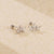 925 Sterling Silver Cute & Edgy Crown Crown Silver Diamond Inlay Stud Earrings