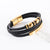 IG Style Circle Leather Knitting Bangles