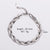 Unisex Chain Stainless Steel Electroplating Jewelry Sets