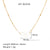 Tassel Irregular Heart Heart Geometric Stainless Steel Electroplating Necklaces