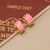 Fashion Stainless Steel Oil Dripping Stud Earrings